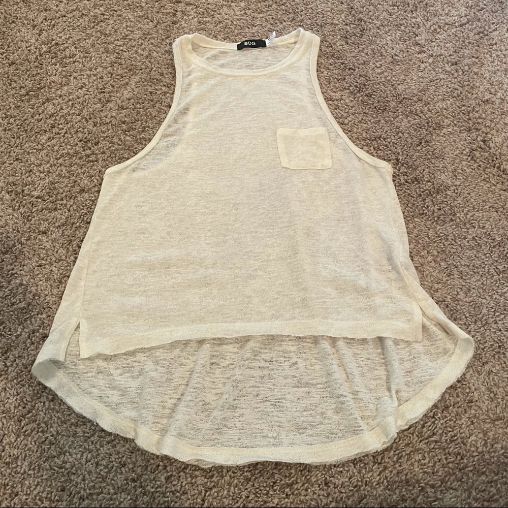 BDG Cream Tank